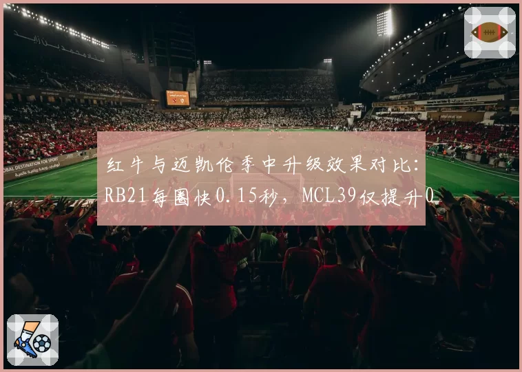 红牛与迈凯伦季中升级效果对比:RB21每圈快0.15秒,MCL39仅提升0.08秒
